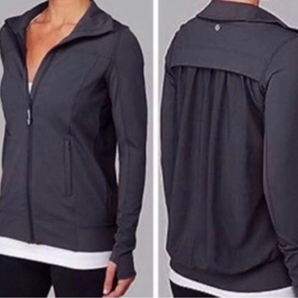 LULULEMON Y2K black Tadasana jacket